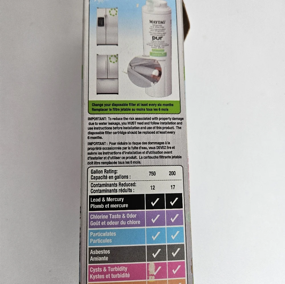 Maytag Refrigerator Ice And Water Filter UKF8001